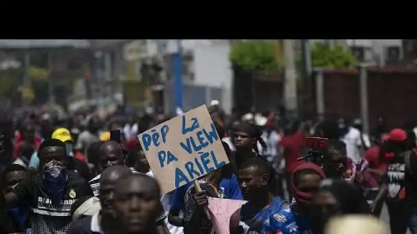 Les Haïtiens en colère contre leur Premier ministre, l'insécurité et la hausse du coup de la vie …