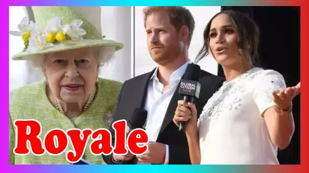 Famille royale: la reine se prép@re à plus de bombes alors que Harry et Meghan sont sous le feu