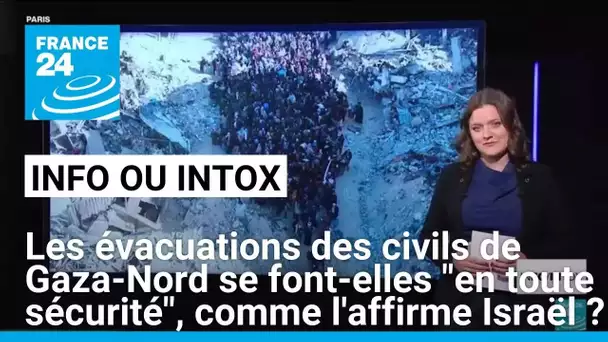 Siège de Jabalia : les Gazaoui peuvent-ils évacuer "en toute sécurité" comme le dit Israël ?