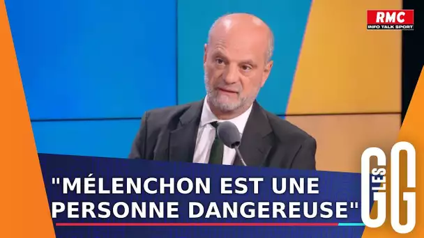 "Mélenchon est une personne très dangereuse pour la politique" : Jean-Michel Blanquer face aux GG