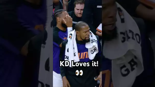 KD is impressed by the SWEET move from rookie Ryan Dunn! 👀🔥|#Shorts