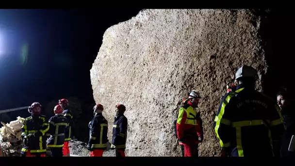 Explosion du rocher des Pénitents : "Il n'était pas prévu qu'une montagne tombe !"