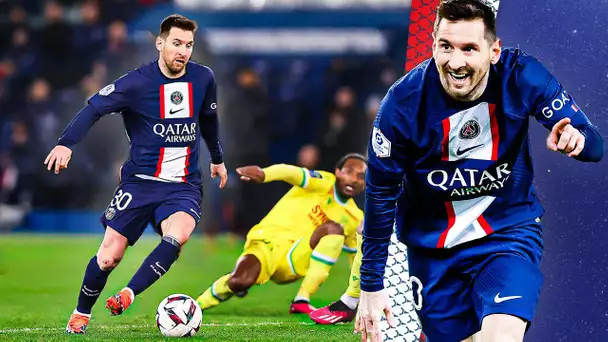 LEO MESSI'S Highlights vs. Nantes