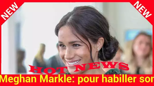 Meghan Markle : pour habiller son enfant, elle ne fera pas comme Kate Middleton!