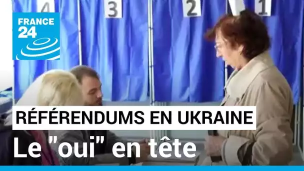 Référendums d'annexion en Ukraine : la commission électorale russe annonce le "oui" en tête