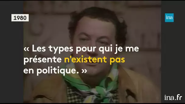 Coluche : "Je veux remuer la merde" | Franceinfo INA