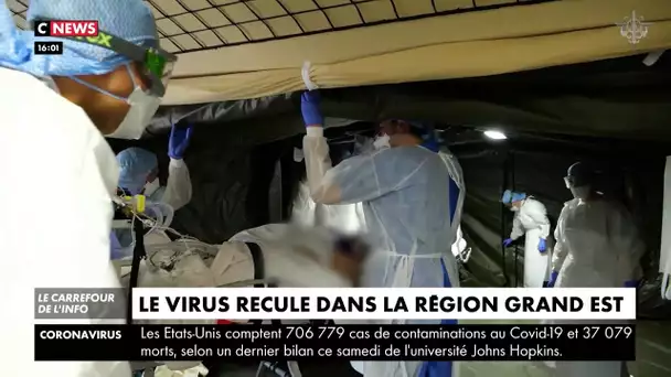 Le virus recule dans la région Grand Est