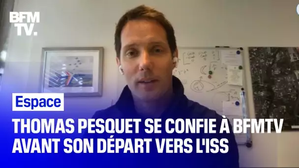 Thomas Pesquet se confie à BFMTV avant son départ vers l’ISS