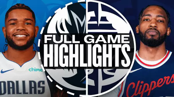 MAVERICKS at CLIPPERS | NBA PRESEASON FULL GAME HIGHLIGHTS | October 14, 2024