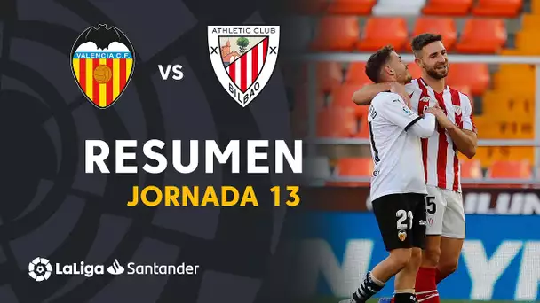 Resumen de Valencia CF vs Athletic Club (2-2)