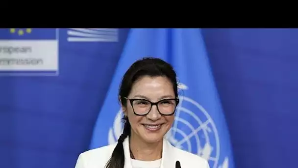 Michelle Yeoh met en garde contre les dangers de la route lors de sa visite à Bruxelles