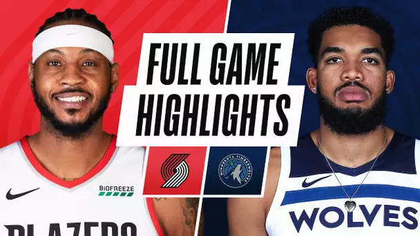 TRAIL BLAZERS at TIMBERWOLVES | FULL GAME HIGHLIGHTS | March 13, 2021