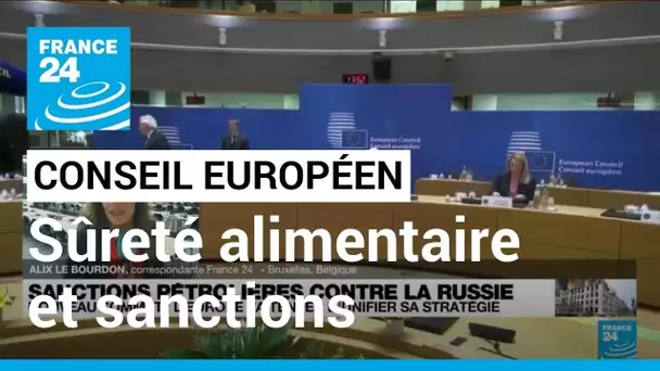 Sommet du Conseil Européen : sécurité alimentaire et sanctions au coeur des discussions des 27