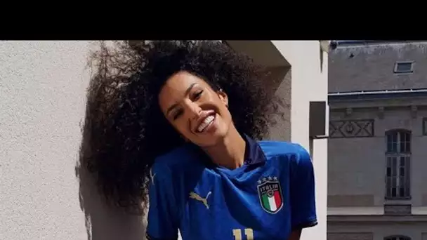 Euro 2020 : Jessica Aidi aux premières loges pour soutenir son chéri Marco Verratti