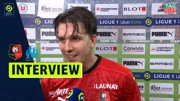 Interview de fin de match : STADE RENNAIS FC - OLYMPIQUE DE MARSEILLE (2-1)  / 2020/2021