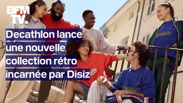 Decathlon cartonne avec sa nouvelle collection ambiance “90's” incarnée par le rappeur Disiz