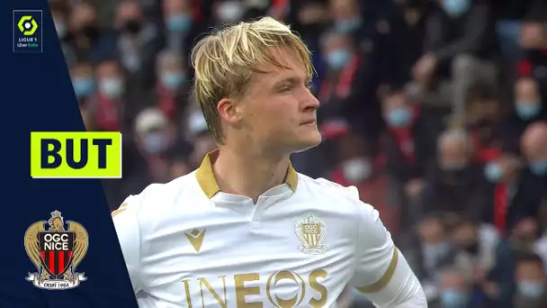 But Kasper DOLBERG (19' pen - OGCN) STADE RENNAIS FC - OGC NICE (1-2) 21/22