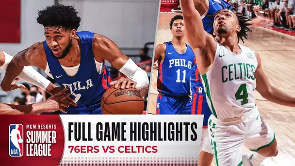 76ERS at CELTICS | NBA SUMMER LEAGUE | FULL GAME HIGHLIGHTS