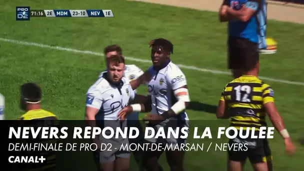 Nevers répond dans la foulée - Pro D2