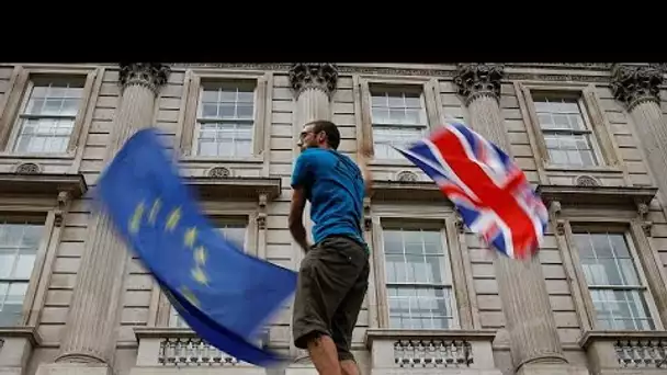 Brexit-sur-plage aux Pays-Bas