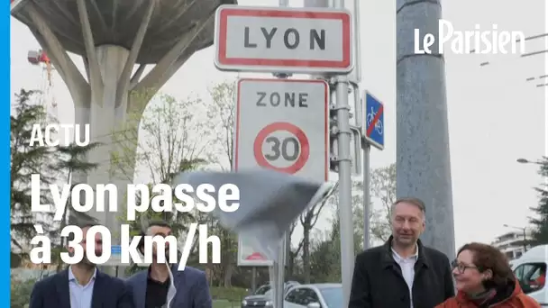 La ville de Lyon passe à 30 km/h pour «sauver des vies»