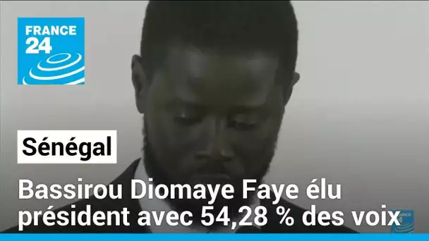 Sénégal : Bassirou Diomaye Faye élu avec 54,28 % des voix, selon les résultats officiels provisoires