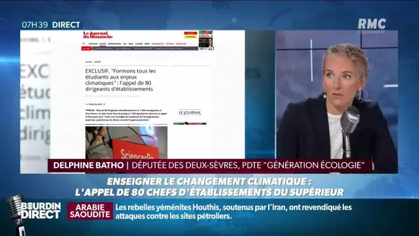 Climat: bientôt une loi pour généraliser l'enseignement des enjeux climatiques