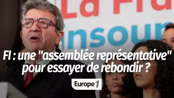 France insoumise : une "assemblée représentative" pour essayer de rebondir
