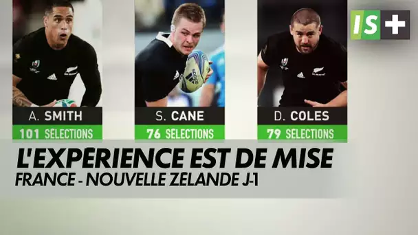 Les Blacks misent sur l'expérience