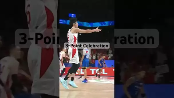 Makoto Hiejima Hits A Clutch 3 To Help Japan Secure Another #FIBAWC Win! 🙌| #Shorts