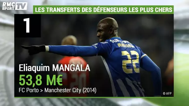 Top 10 des plus gros transferts de défenseurs de l&#039;Histoire