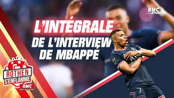 PSG : L'intégrale de Mbappé chez "Rothen s'enflamme"