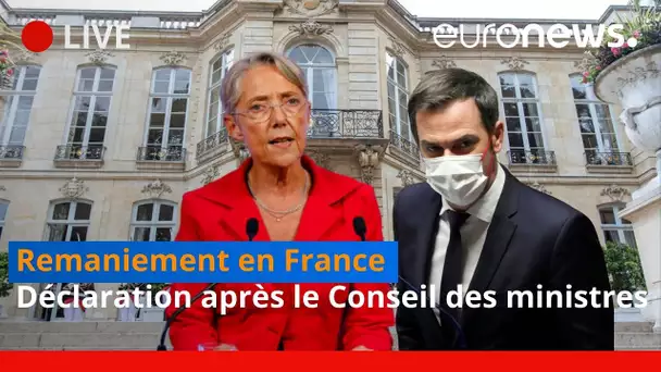 En direct | Remaniement en France : Conférence de presse après le Conseil des ministres