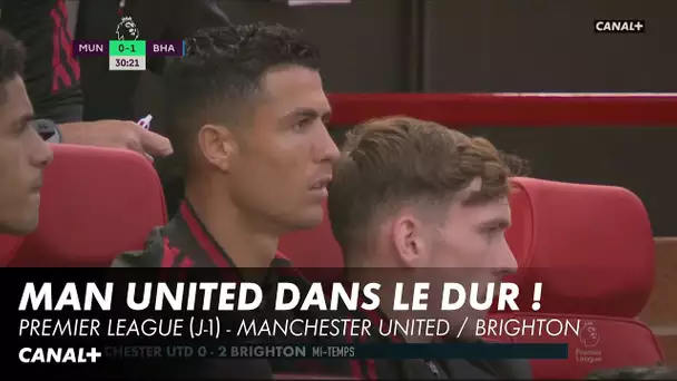 Manchester mené 2 à 0 à Old Trafford contre Brighton - Premier League