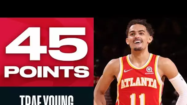 Trae Young Leads Hawks With 45 PTS In NYC!