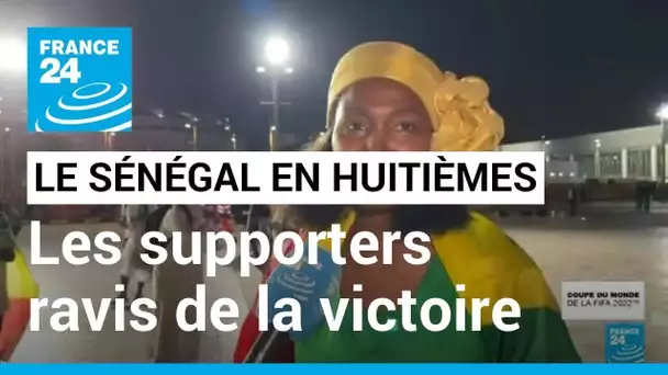 Mondial-2022 : le Sénégal qualifié en huitièmes : réactions enflammées des supporters sénégalais