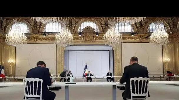 L'Élysée dément qu'Emmanuel Macron ait évoqué une démission