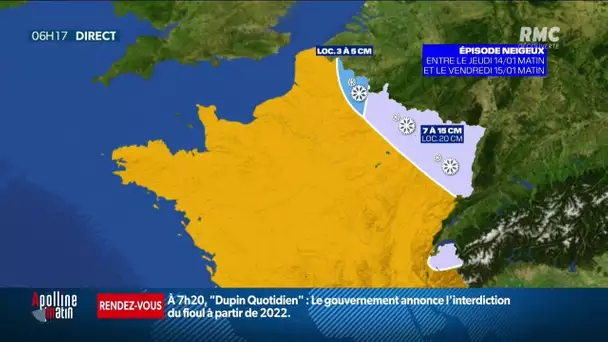 La météo du 14 janvier 2021