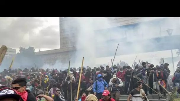 Équateur : chaos à Quito avant une grosse journée de mobilisation