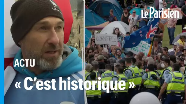 «C’est historique» : des canadiens fiers que leur «convoi de la liberté» fasse des émules da