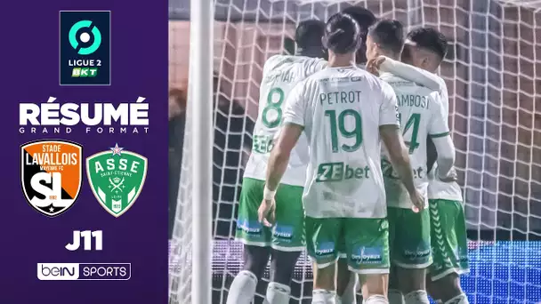 Résumé : Saint-Etienne fait chuter le leader Laval !