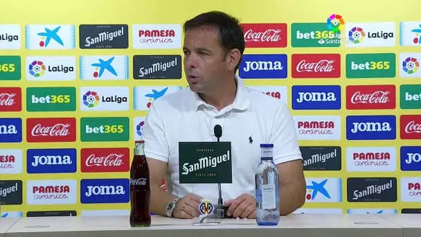 Rueda de prensa Villarreal CF vs Sevilla FC