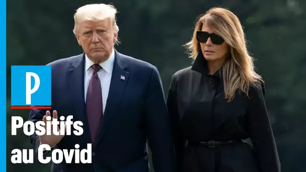 Covid-19 :  testés positifs, Donald et Melania Trump se mettent en quarantaine