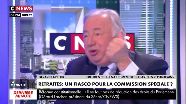 Gérard Larcher : « Une démocratie a besoin de débats apaisés »