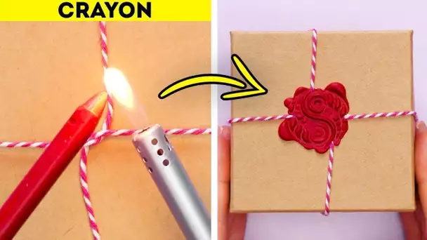 15 MÉTHODES SYMPA POUR EMBALLER JOLIMENT UN CADEAU