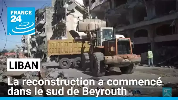 La reconstruction a commencé au Liban • FRANCE 24