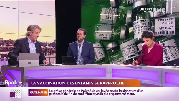 La vaccination des enfants se rapproche