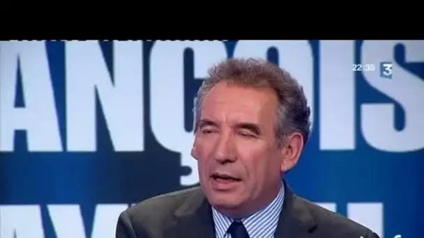 Soir 3 Politique : invité François Bayrou