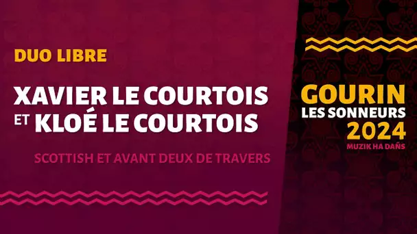 Gourin 2024 - Duo Libre : Xavier Le Courtois et Kloé Le Courtois