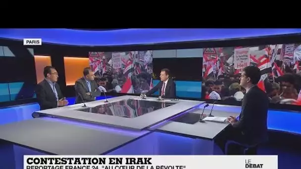 LE DÉBAT - Contestation en Irak : reportage France 24 au cœur de la révolte